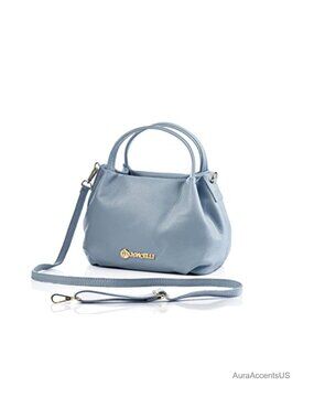 Italian Leather Satchel Crossbody Bag Soft Shoulder Handbag Women
